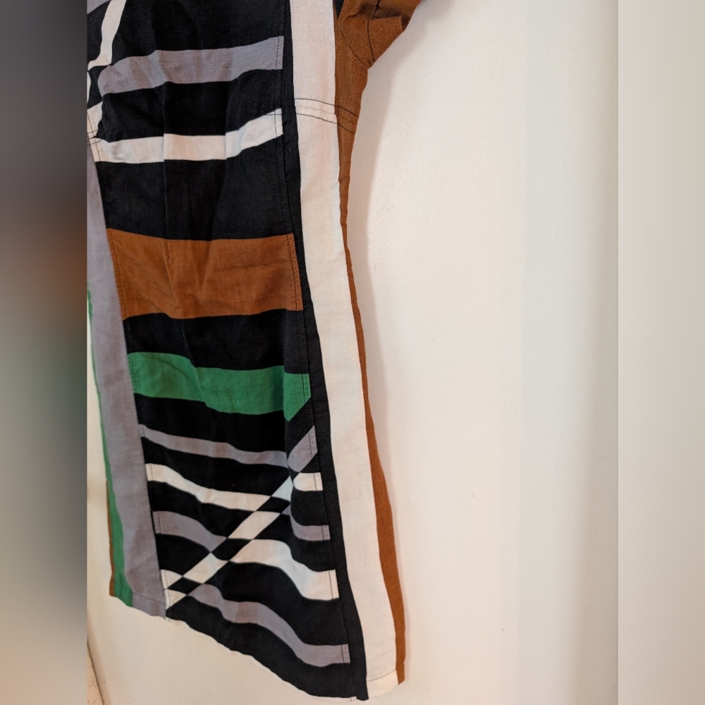 Derek Lam Striped Sheath Mini Dress Sz 2 - Picture 6 of 10